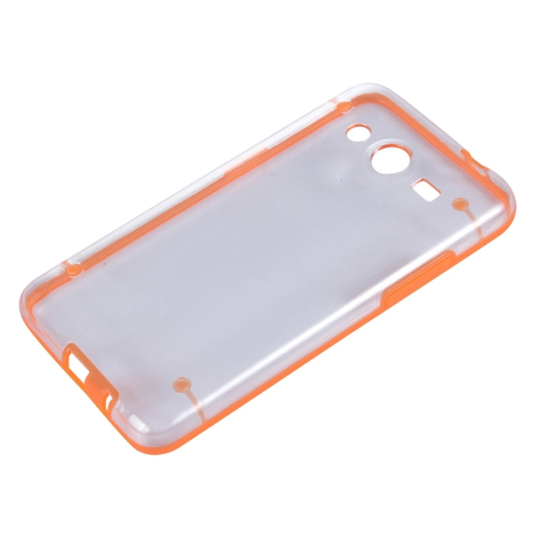 Luminous Frame Transparent Back Shell Plastic Case for Galaxy Core 2 / G355H