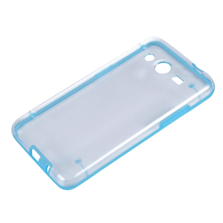 Luminous Frame Transparent Back Shell Plastic Case for Galaxy Core 2 / G355H
