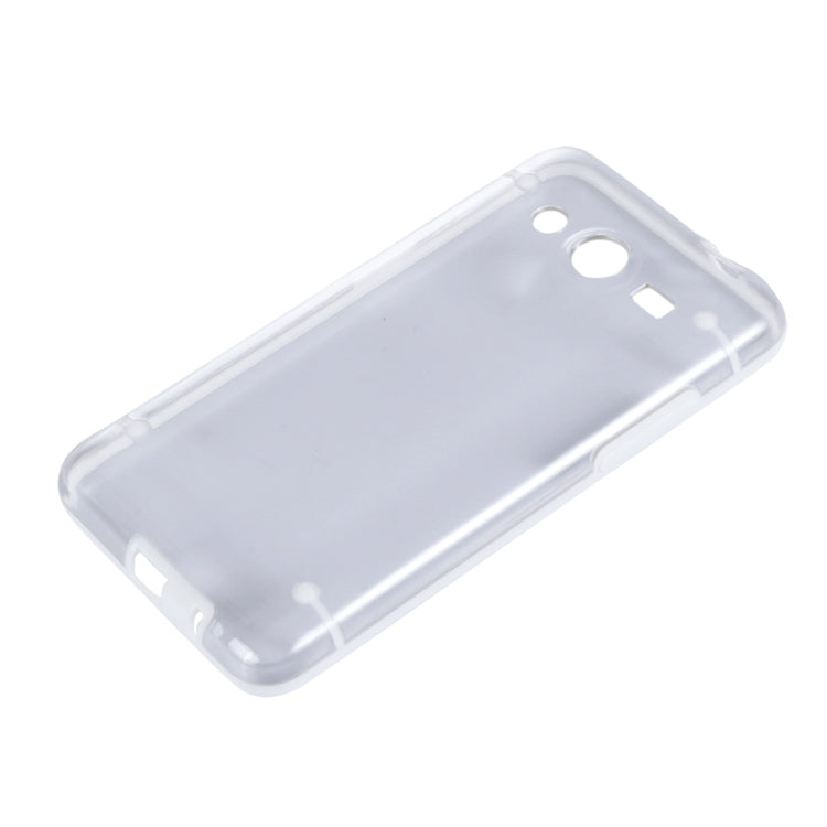 Luminous Frame Transparent Back Shell Plastic Case for Galaxy Core 2 / G355H