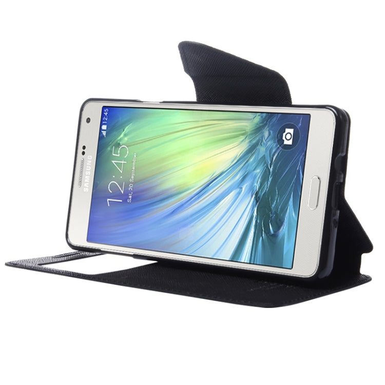 Cross Texture Horizontal Flip Leather Case with Card Slots & Call Display ID & Holder for Galaxy A7