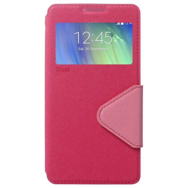 Cross Texture Horizontal Flip Leather Case with Card Slots & Call Display ID & Holder for Galaxy A7