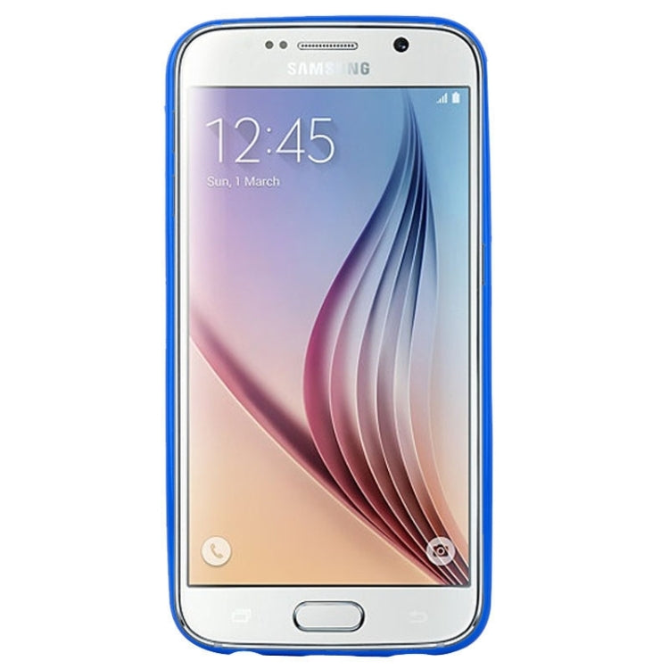 For Galaxy S6 / G920 Square TPU Paste Skin Protective Case