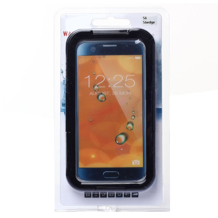For Galaxy S6 IPX8 Waterproof PVC Case with Touch Responsive Front