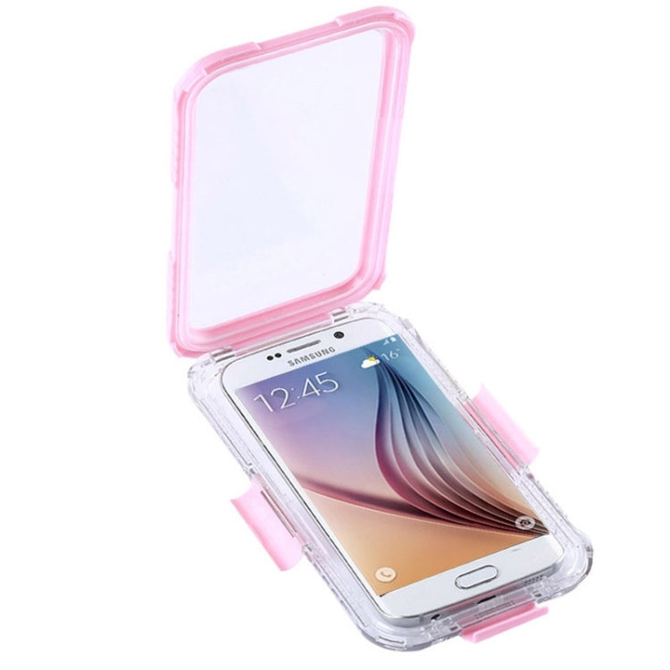 For Galaxy S6 IPX8 Waterproof PVC Case with Touch Responsive Front