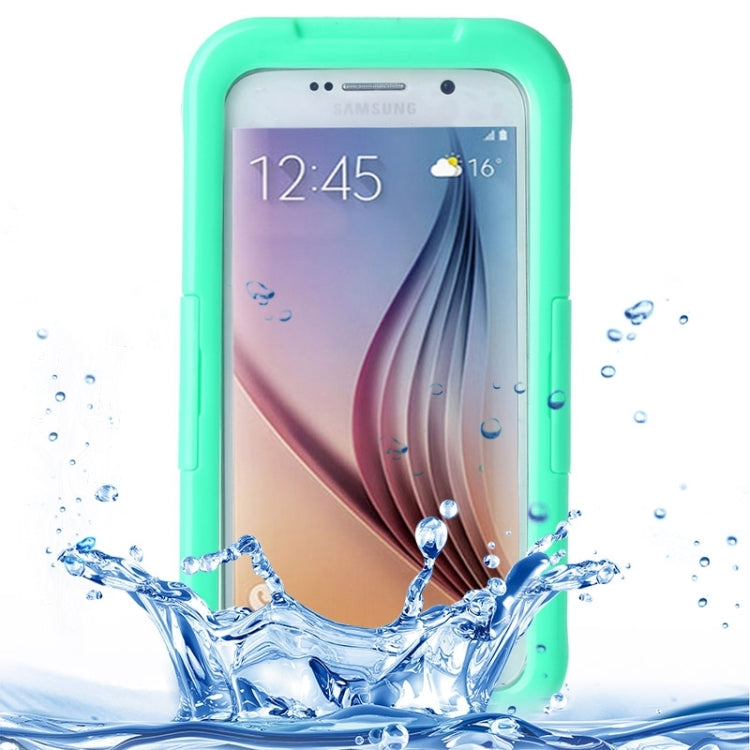 For Galaxy S6 IPX8 Waterproof PVC Case with Touch Responsive Front