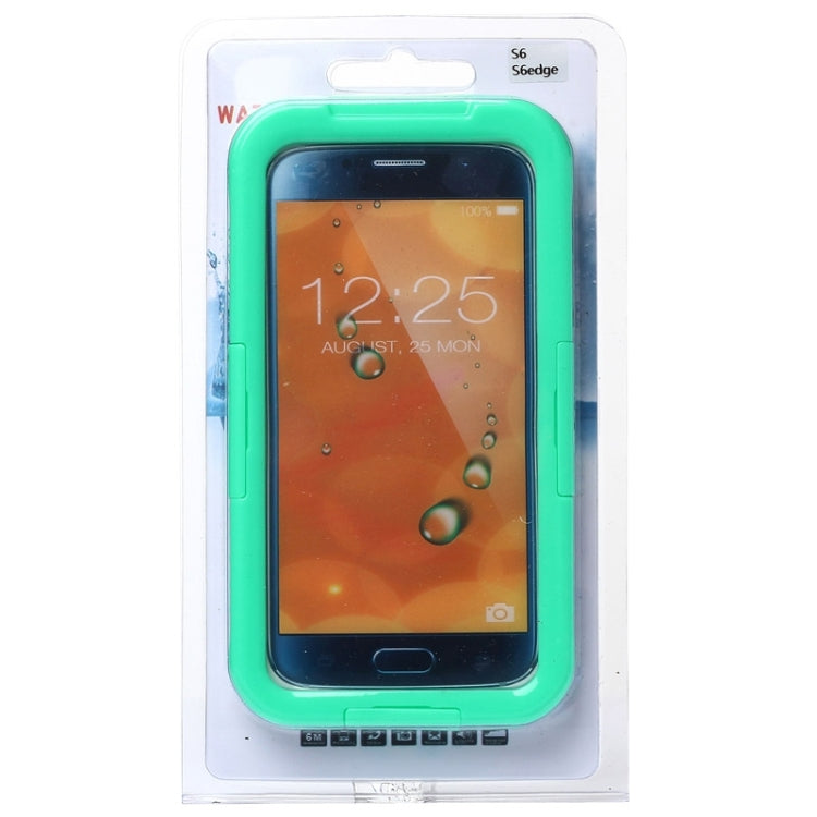 For Galaxy S6 IPX8 Waterproof PVC Case with Touch Responsive Front