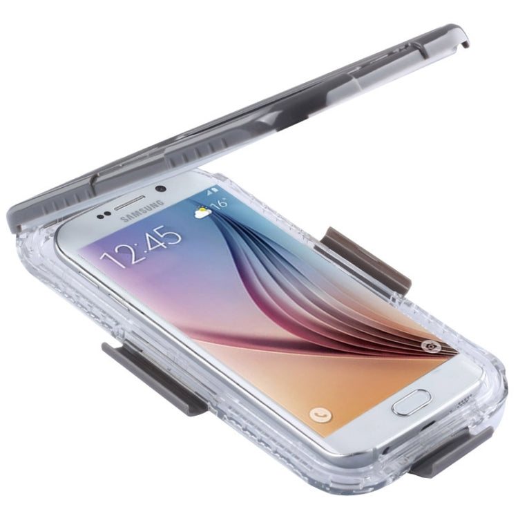 For Galaxy S6 IPX8 Waterproof PVC Case with Touch Responsive Front
