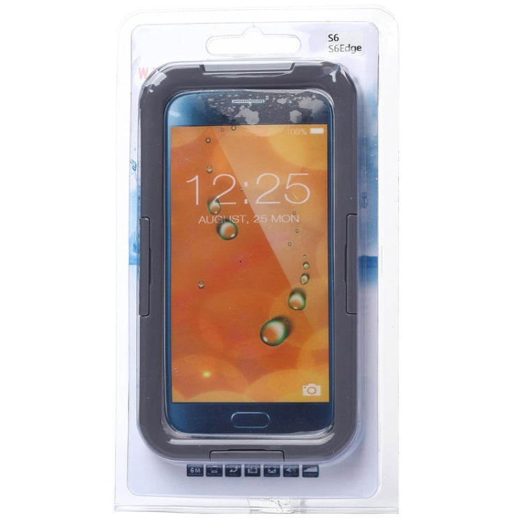 For Galaxy S6 IPX8 Waterproof PVC Case with Touch Responsive Front
