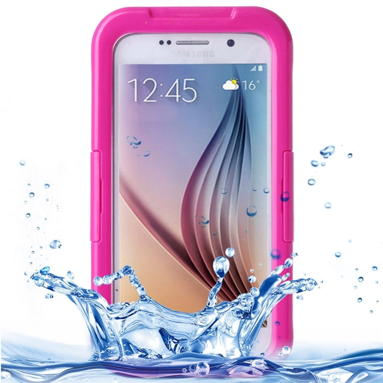 For Galaxy S6 IPX8 Waterproof PVC Case with Touch Responsive Front