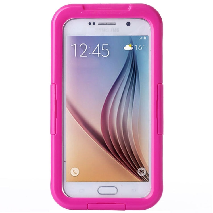For Galaxy S6 IPX8 Waterproof PVC Case with Touch Responsive Front