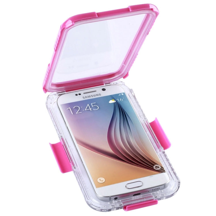 For Galaxy S6 IPX8 Waterproof PVC Case with Touch Responsive Front