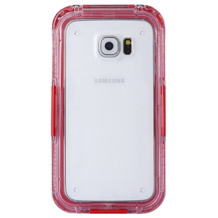 For Galaxy S6 IPX8 Waterproof PVC Case with Touch Responsive Front