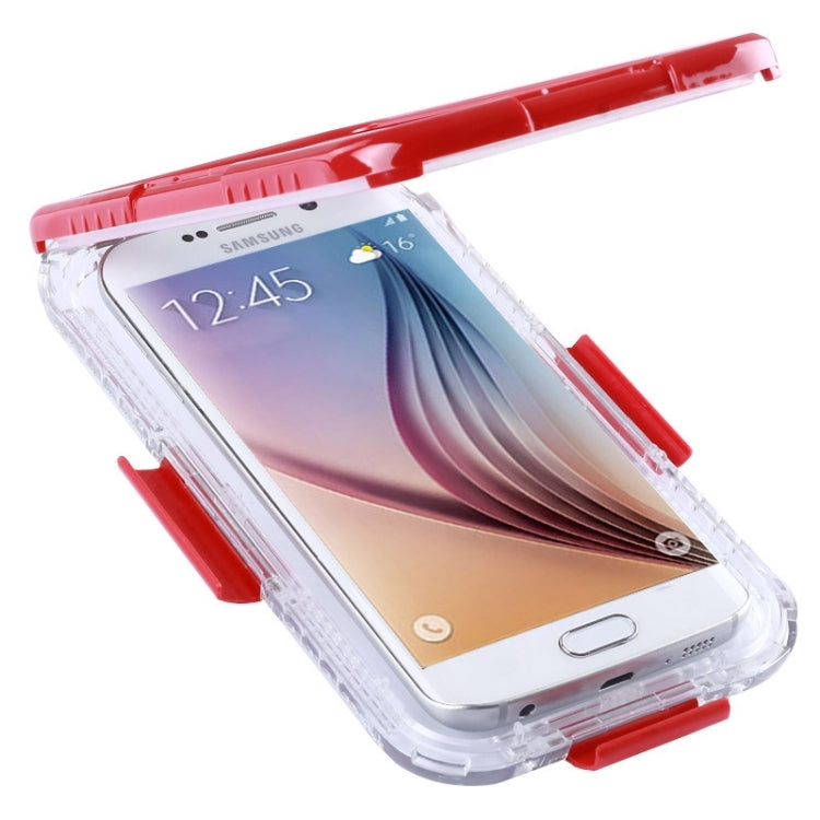 For Galaxy S6 IPX8 Waterproof PVC Case with Touch Responsive Front