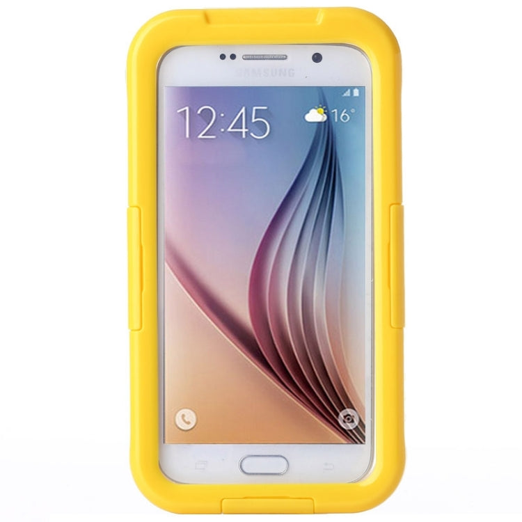For Galaxy S6 IPX8 Waterproof PVC Case with Touch Responsive Front