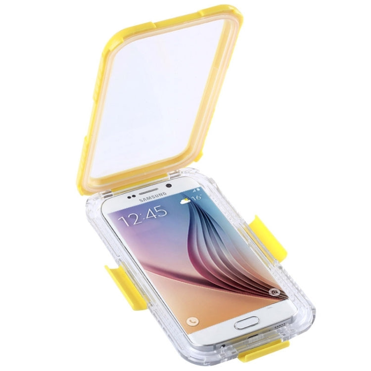 For Galaxy S6 IPX8 Waterproof PVC Case with Touch Responsive Front