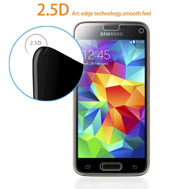 0.33mm 2.5D Privacy Anti Glare Explosion-proof Tempered Glass Film for Galaxy S5 mini / G800