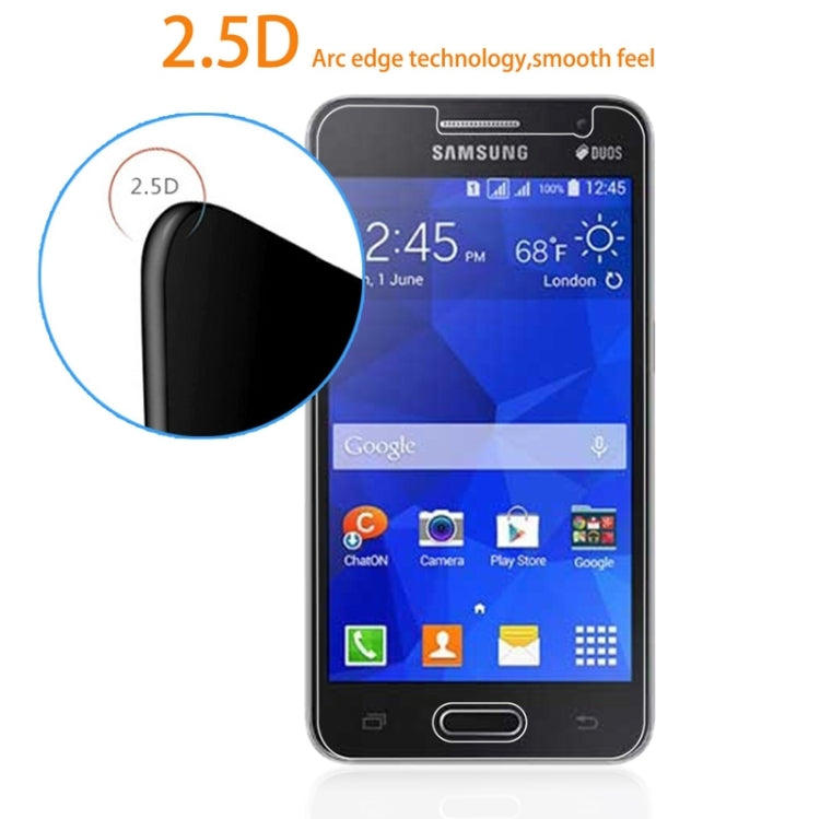 0.33mm 2.5D Privacy Anti Glare Explosion-proof Tempered Glass Film for Galaxy Core II / G355H