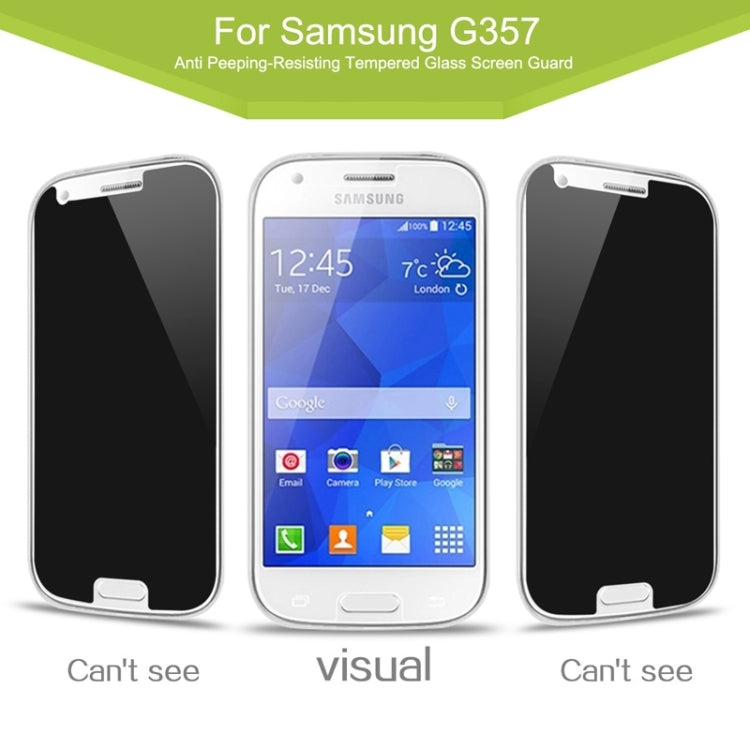 0.33mm 2.5D Privacy Anti Glare Explosion-proof Tempered Glass Film for Galaxy Ace Style LTE / G357