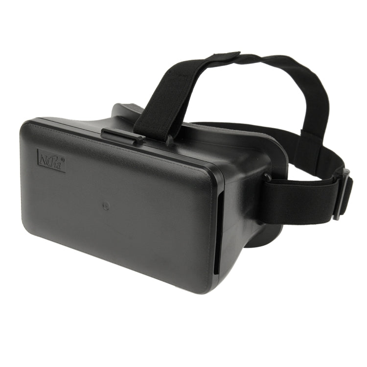 NJ-1688C+ DIY 3D Cardboard Head Mount Plastic Virtual Reality 3D Video Glasses for iPhone 6 Plus / Galaxy Note 4 / 3 etc. 5.5 inch - 6.3 inch Android iOS Smartphone