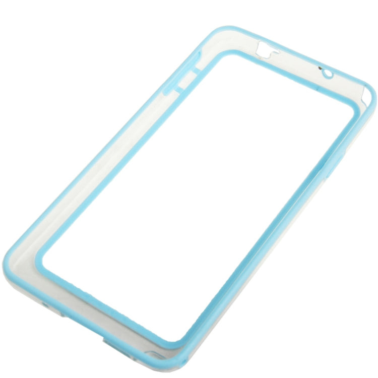 2-color TPU + Plastic Bumper Frame Case for Galaxy Note III / N9000