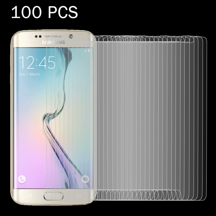 100 PCS for Galaxy S6 Edge / G925 0.26mm 9H Surface Hardness 2.5D Explosion-proof Non-full Screen Tempered Glass Film