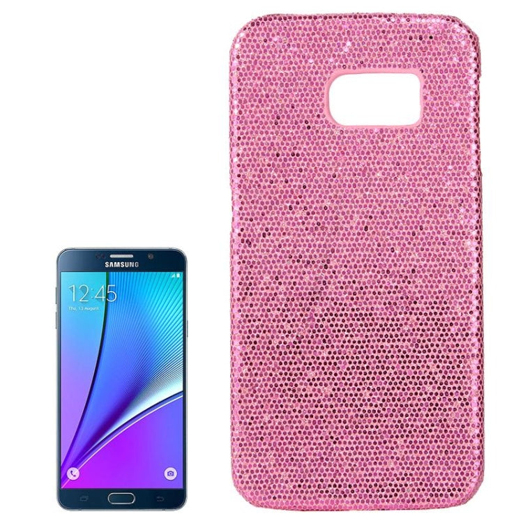 Flash Powder Skin Paste Plastic Protective Case for Galaxy Note 5 / N920