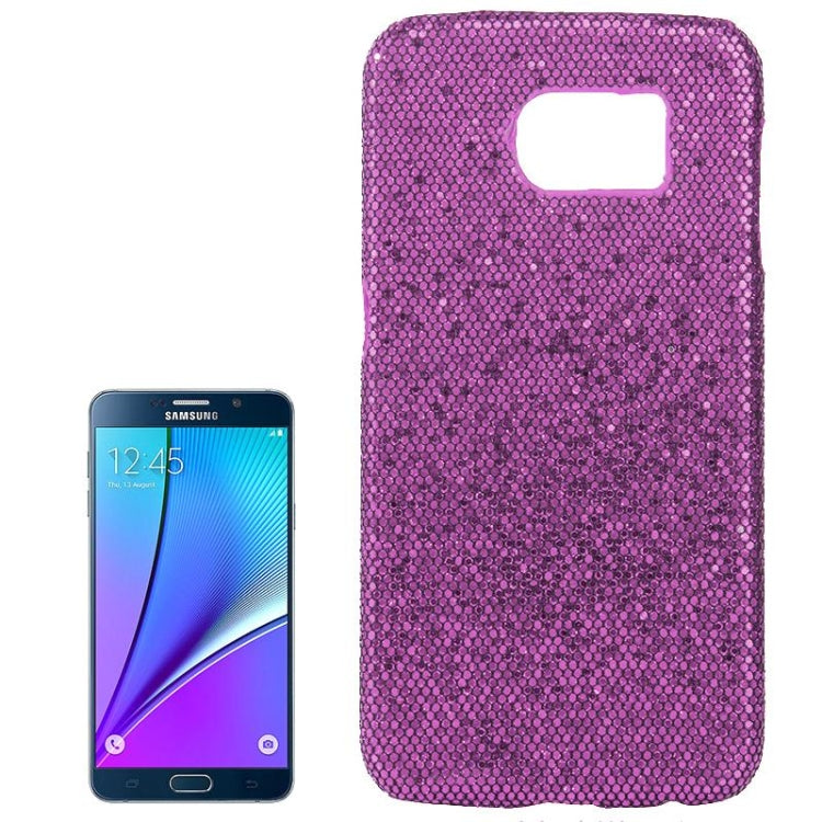 Flash Powder Skin Paste Plastic Protective Case for Galaxy Note 5 / N920
