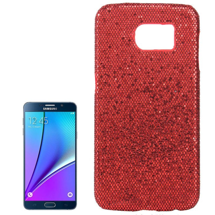 Flash Powder Skin Paste Plastic Protective Case for Galaxy Note 5 / N920