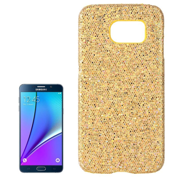 Flash Powder Skin Paste Plastic Protective Case for Galaxy Note 5 / N920