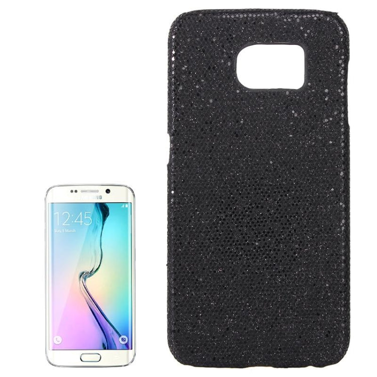 For Galaxy S6 / G920 Flash Powder Skin Paste Plastic Protective Case