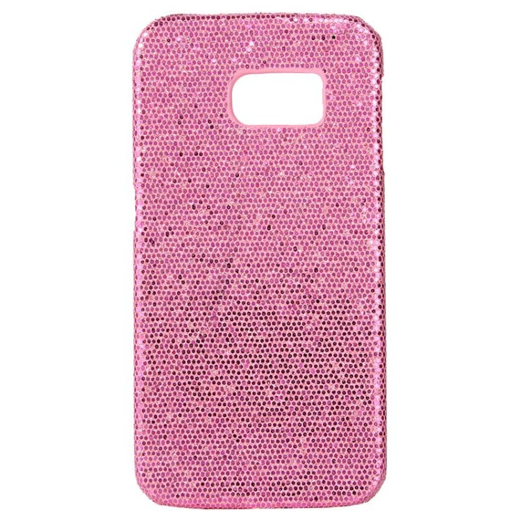 For Galaxy S6 / G920 Flash Powder Skin Paste Plastic Protective Case