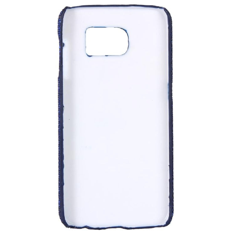 For Galaxy S6 / G920 Flash Powder Skin Paste Plastic Protective Case