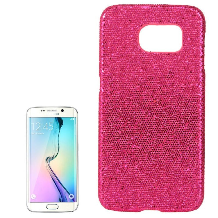 For Galaxy S6 / G920 Flash Powder Skin Paste Plastic Protective Case