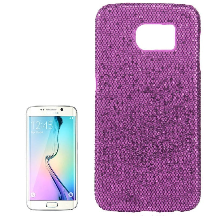 For Galaxy S6 / G920 Flash Powder Skin Paste Plastic Protective Case
