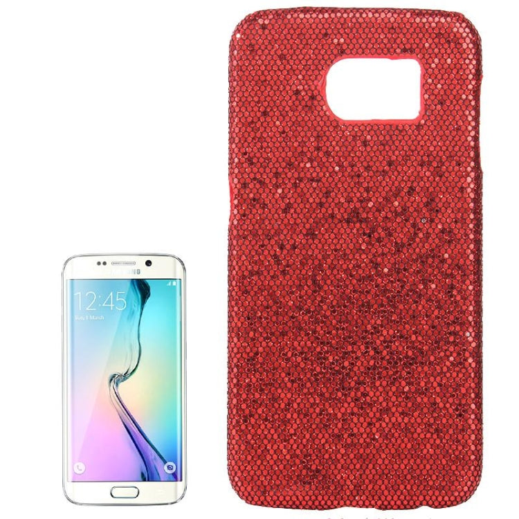 For Galaxy S6 / G920 Flash Powder Skin Paste Plastic Protective Case