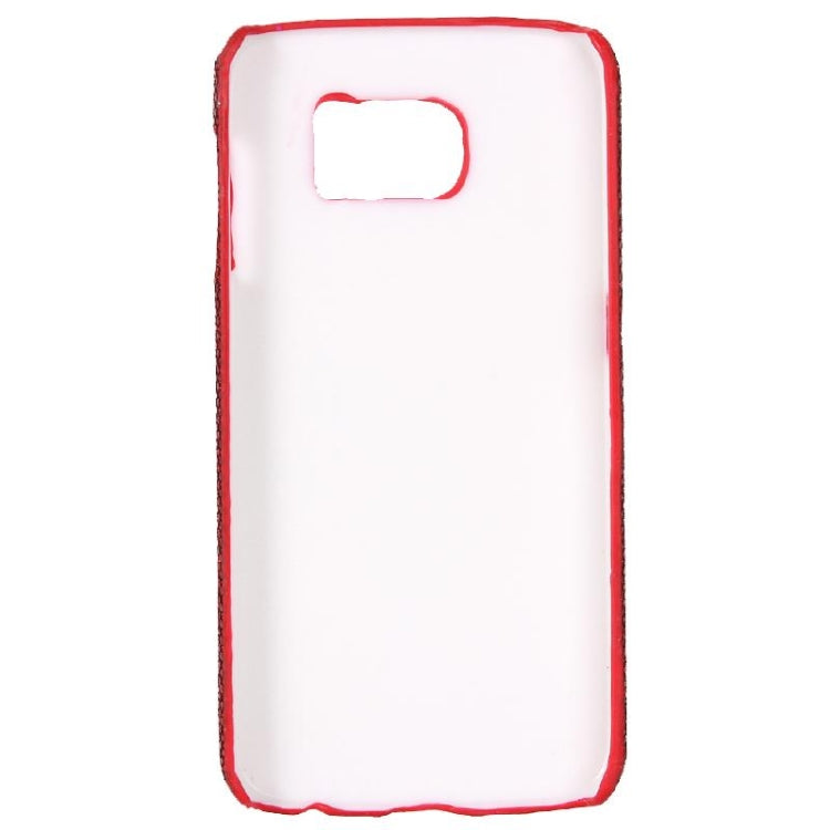For Galaxy S6 / G920 Flash Powder Skin Paste Plastic Protective Case