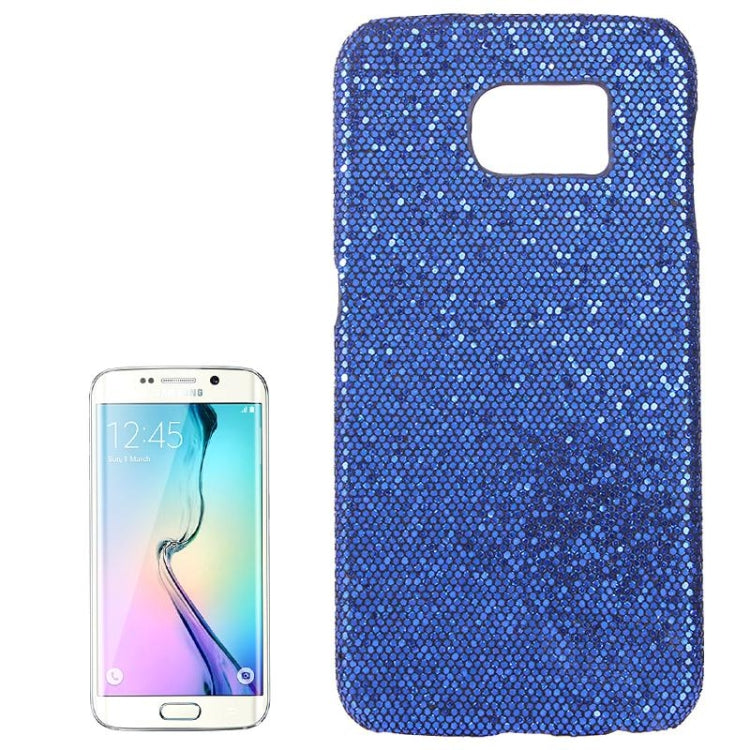 For Galaxy S6 Edge / G925 Flash Powder Skin Paste Plastic Protective Case