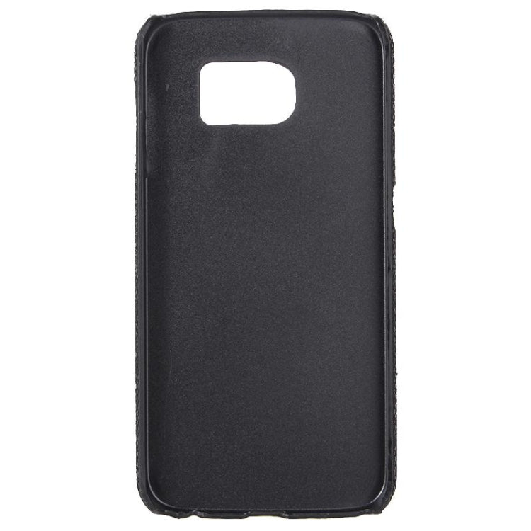 For Galaxy S6 Edge+ / G928 Flash Powder Skin Paste Plastic Protective Case