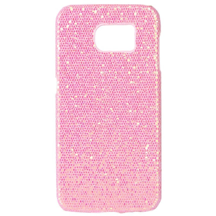 For Galaxy S6 Edge+ / G928 Flash Powder Skin Paste Plastic Protective Case