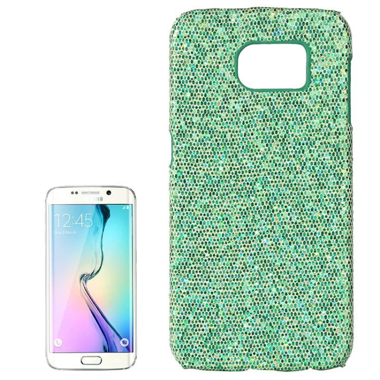 For Galaxy S6 Edge+ / G928 Flash Powder Skin Paste Plastic Protective Case