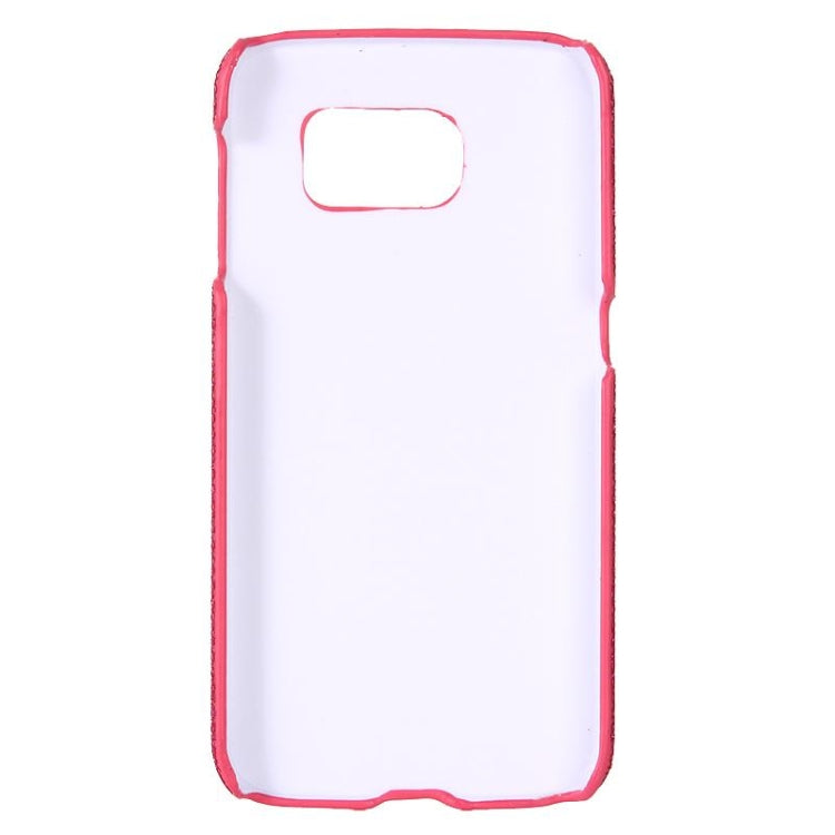 For Galaxy S6 Edge+ / G928 Flash Powder Skin Paste Plastic Protective Case