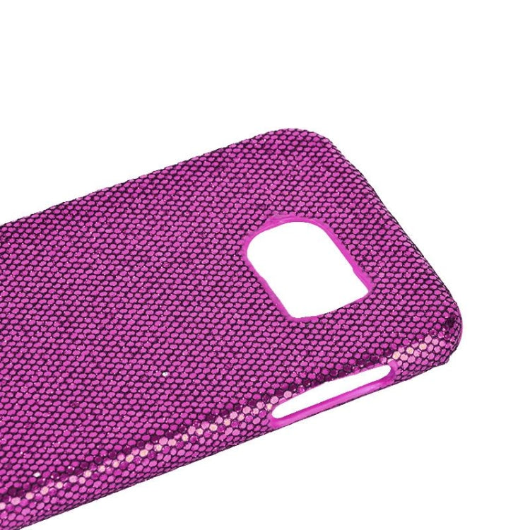 For Galaxy S6 Edge+ / G928 Flash Powder Skin Paste Plastic Protective Case