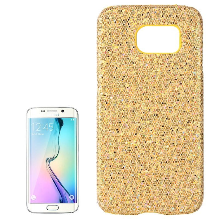 For Galaxy S6 Edge+ / G928 Flash Powder Skin Paste Plastic Protective Case