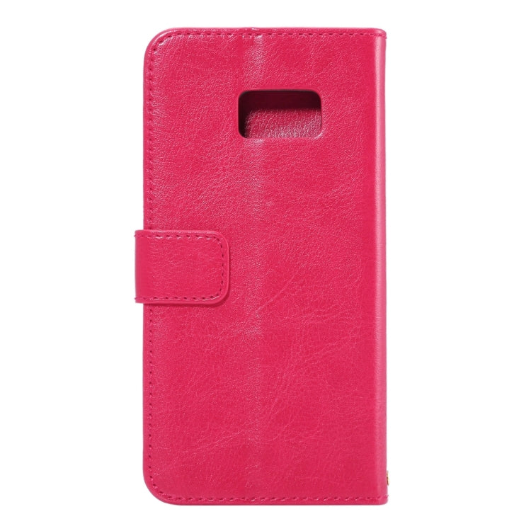 For Galaxy S7 / G930 Lambskin Texture Horizontal Flip Leather Case with Holder & Card Slots & Lanyard
