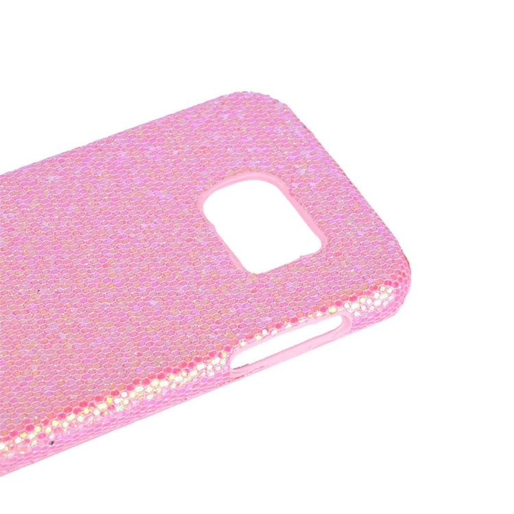 For Galaxy S7 / G930 Fashionable Flash Powder Back Cover Case