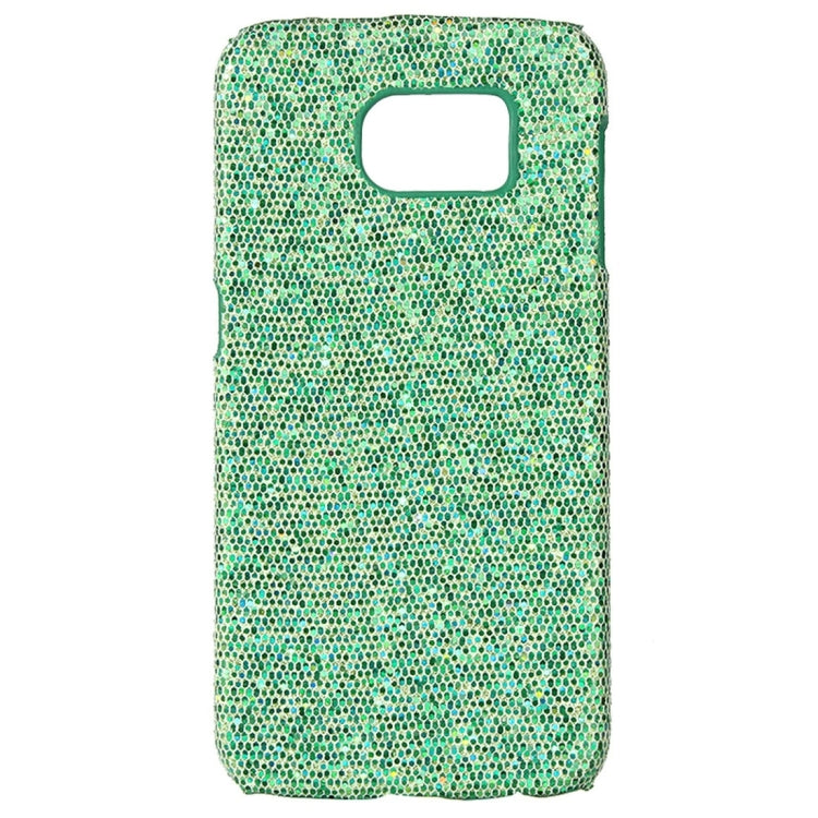 For Galaxy S7 / G930 Fashionable Flash Powder Back Cover Case