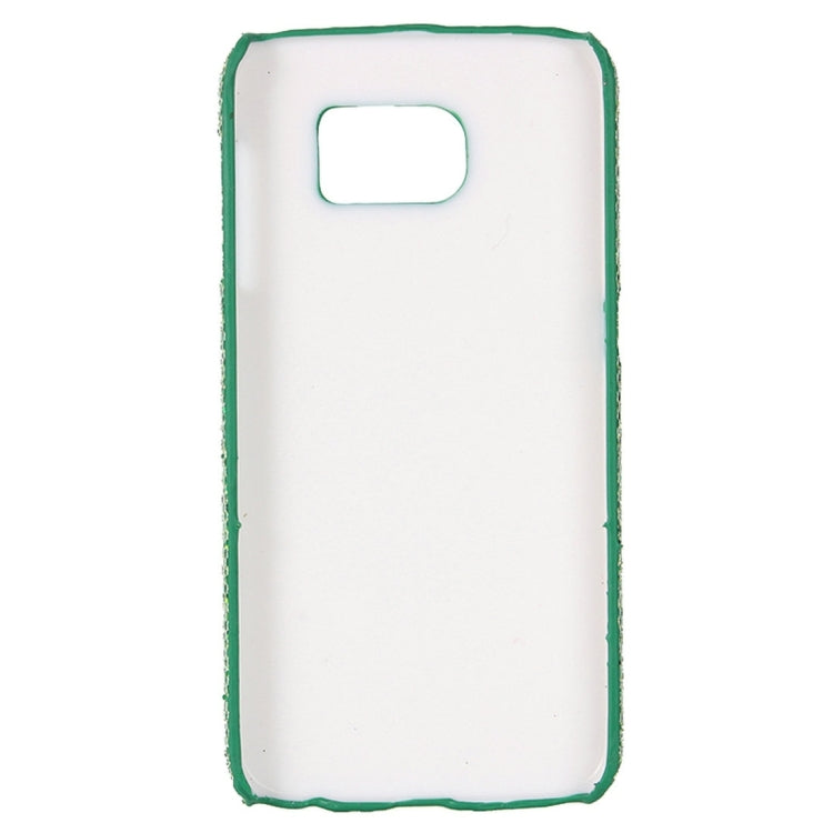 For Galaxy S7 / G930 Fashionable Flash Powder Back Cover Case