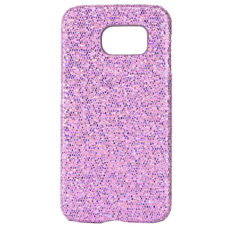 For Galaxy S7 Edge / G935 Fashionable Flash Powder Back Cover Case