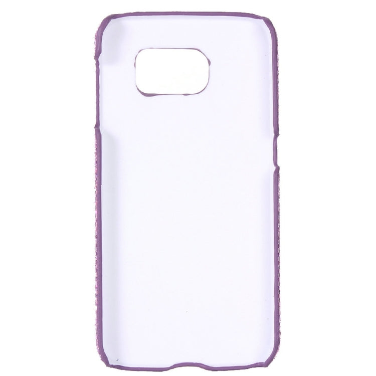 For Galaxy S7 Edge / G935 Fashionable Flash Powder Back Cover Case