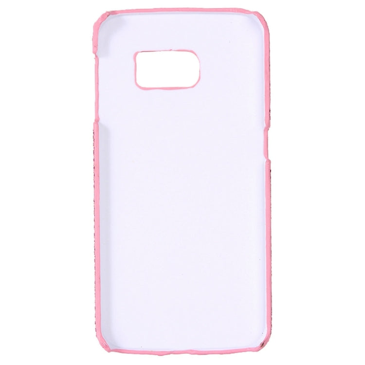 For Galaxy S7 Edge / G935 Fashionable Flash Powder Back Cover Case
